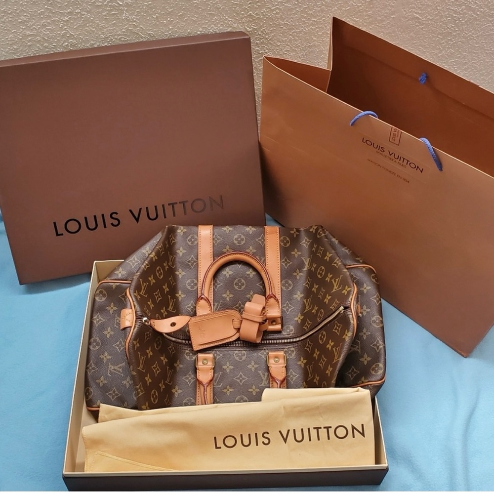 Authentic Louis Vuitton Vintage Keepall 45